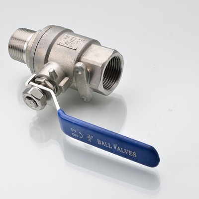 两片式内外丝球 二片式内外螺纹球DN