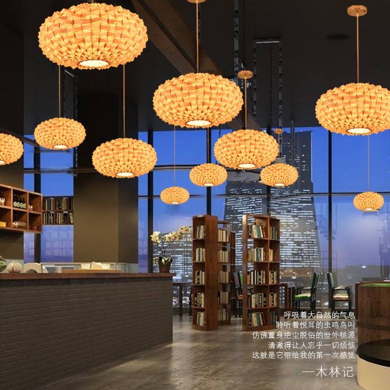鸟巢房子手工编织创意东南亚农家乐特色民宿客栈藤艺吊灯,家装灯饰光源,客厅吊灯,淘宝优惠券,粉丝福利购,淘宝优惠卷