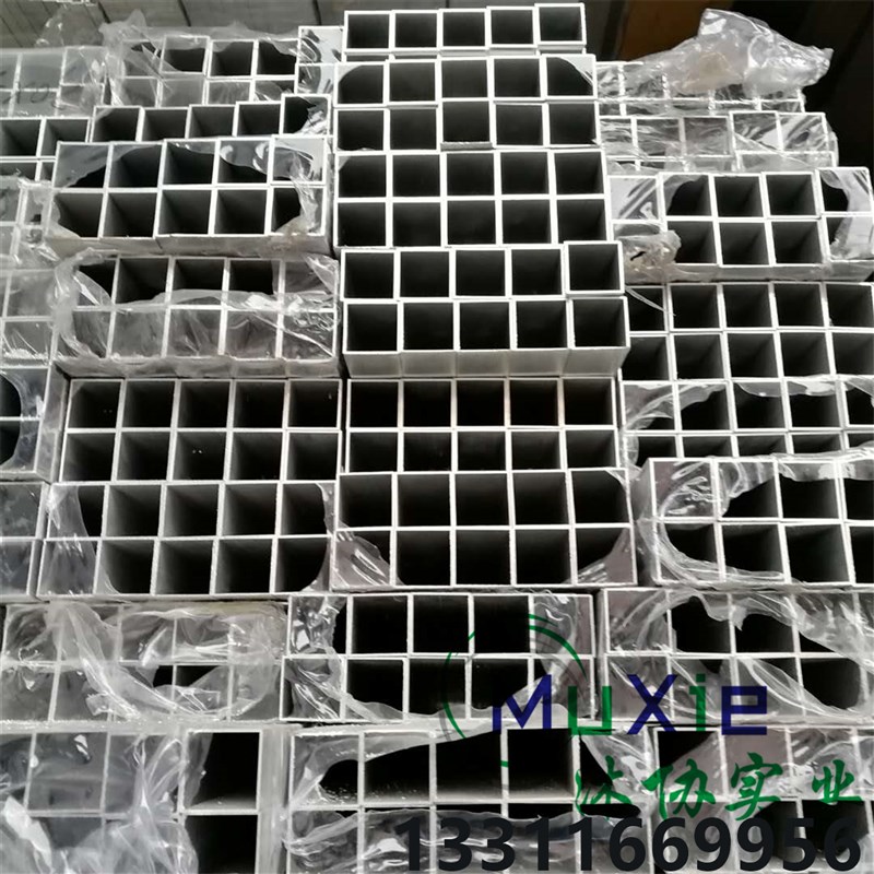 铝合金方管 矩形管 薄壁方管 厚壁方管 加工木纹 切割