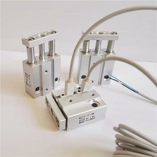 M微型带导杆三杆气缸MGJMGJMGJMGJ2