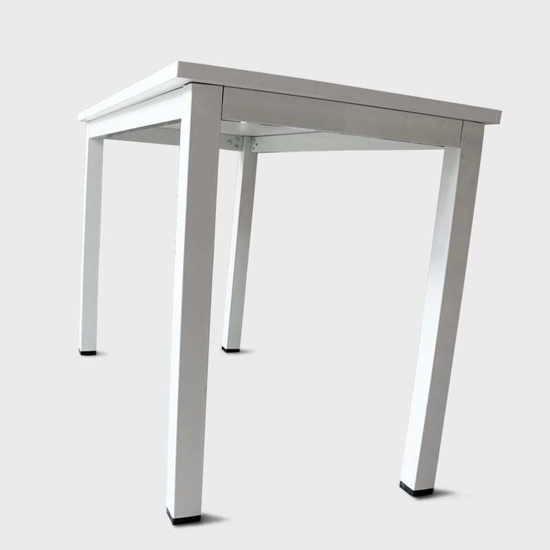 办公室员工桌铁艺桌会议室桌架电脑桌架拆装组合桌50方管厂家