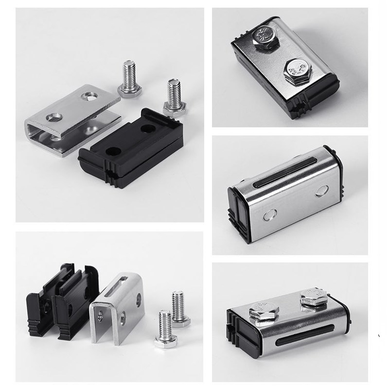 90老式窗户限位器免打孔卡扣门窗锁固定防护儿童锁平移推拉窗