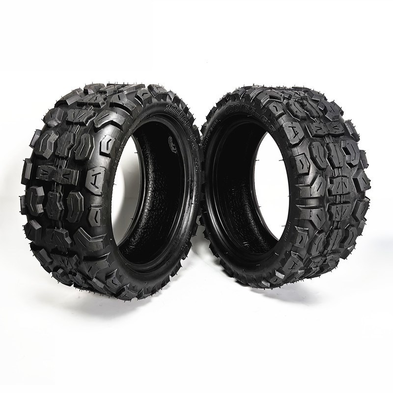 11寸EVO电动滑板车充气轮胎100/65-6.5真空胎加厚越野真空外胎