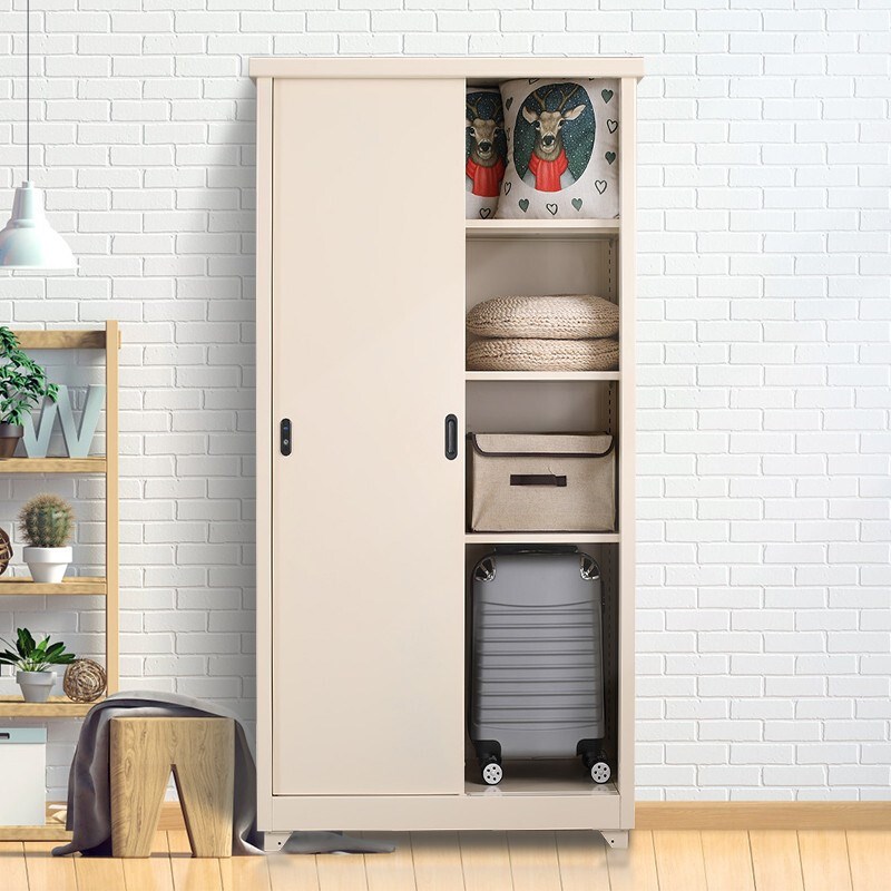 永格阳台柜储物柜防晒家用户外柜室外柜子防水大容量钢制收纳衣柜