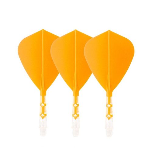 CUESOUL/Q獣T19双色镖叶耐用配件飞标一体尾巴风筝飞镖镖翼3支装