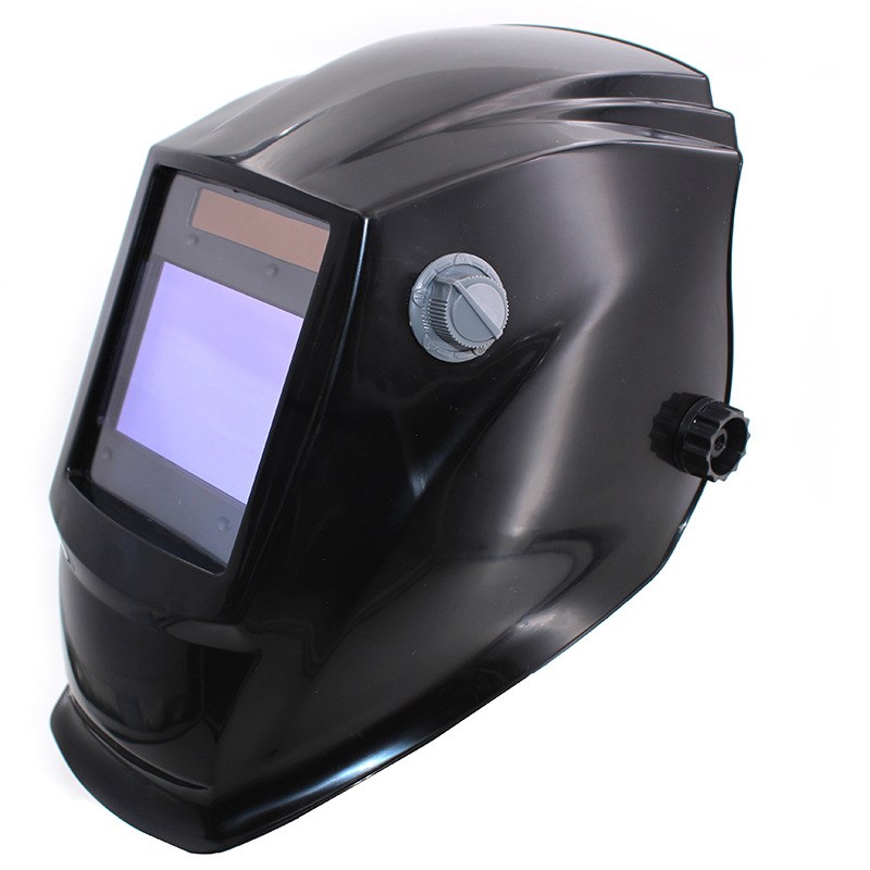 大视窗太阳能自动变光多功能焊帽面罩氩弧焊烧焊焊工面具