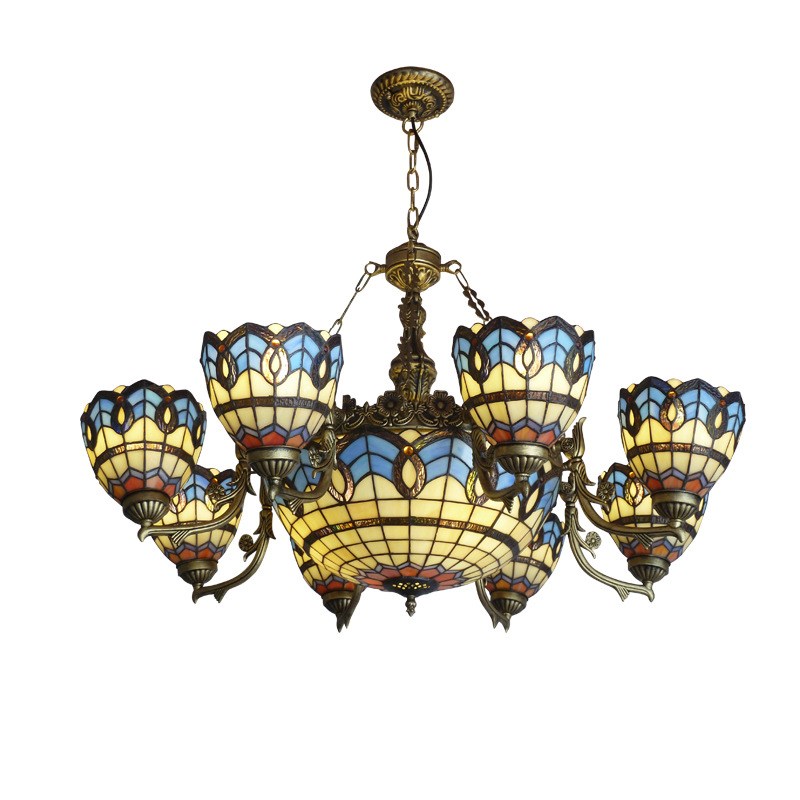 厂家 地中海风格客厅 吊灯 帝凡尼时尚艺术家居装修 餐厅灯具