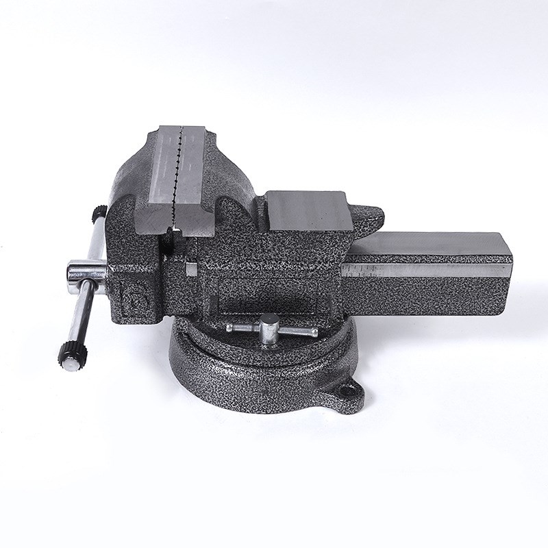 全钢台虎钳 厂家现货美式全钢夹持圆管全钢台虎钳全钢美式台钳