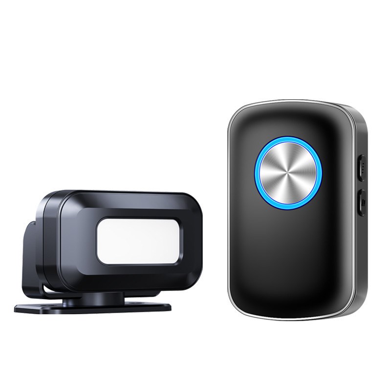 欢迎光临感应器店铺进门语音迎宾报警感应门铃超市商品防盗感应器