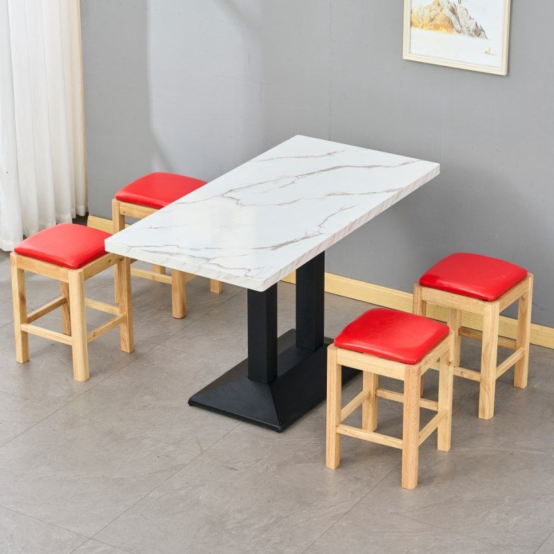 实木凳快餐店桌椅食堂面馆小吃餐饮店桌椅早餐奶茶店商用桌椅,住宅家具,板木餐桌,淘宝优惠券,粉丝福利购,淘宝优惠卷