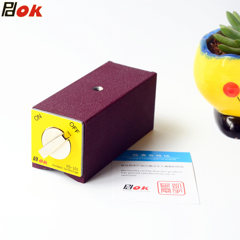 德国PDOK线切割机专用磁铁块火花机磨床磁力底座强力开关式磁力座