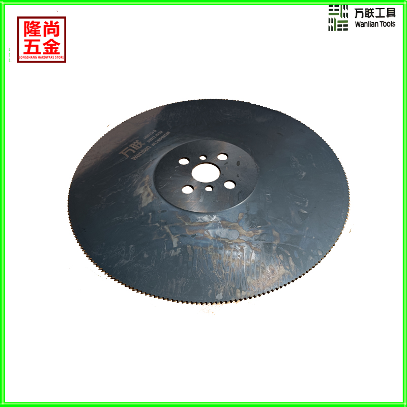 万联钢锯切管机锯片切铁管锯片切割钢管金属铁高速钢圆锯片