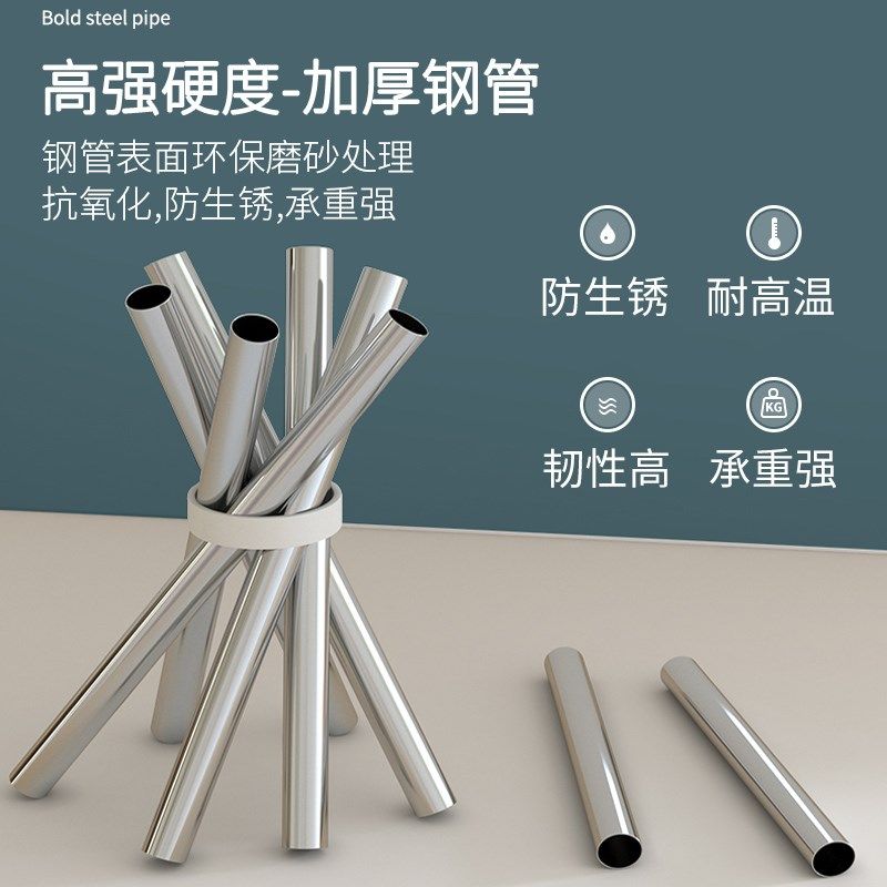 布家用卧室全钢架加粗加厚结实耐用出租房小户型组装衣橱