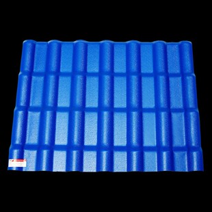 合成树脂瓦片屋顶加厚塑料琉璃瓦仿古屋面一体石棉瓦隔热建筑用