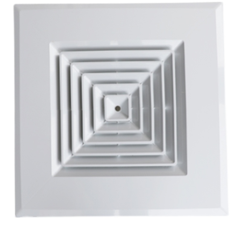 B方形散流器595矿棉板00石膏板通风口集成吊顶中央空调回风口