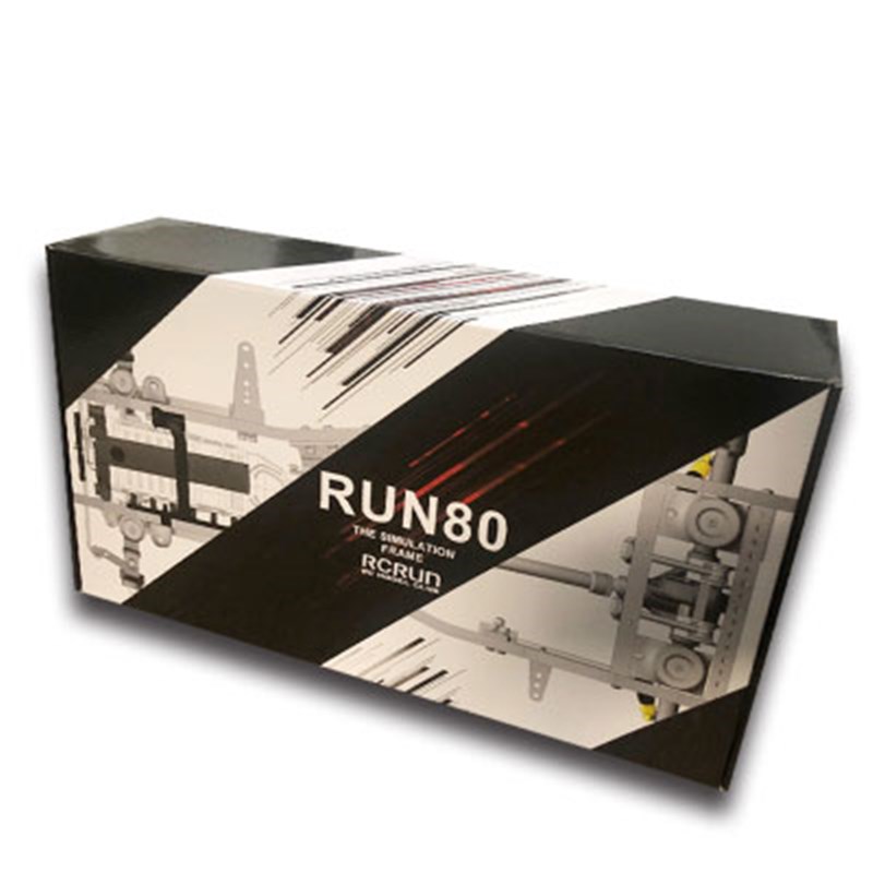 RCRUN RUN陆巡LC 遥控攀爬车架越野金属底盘大梁