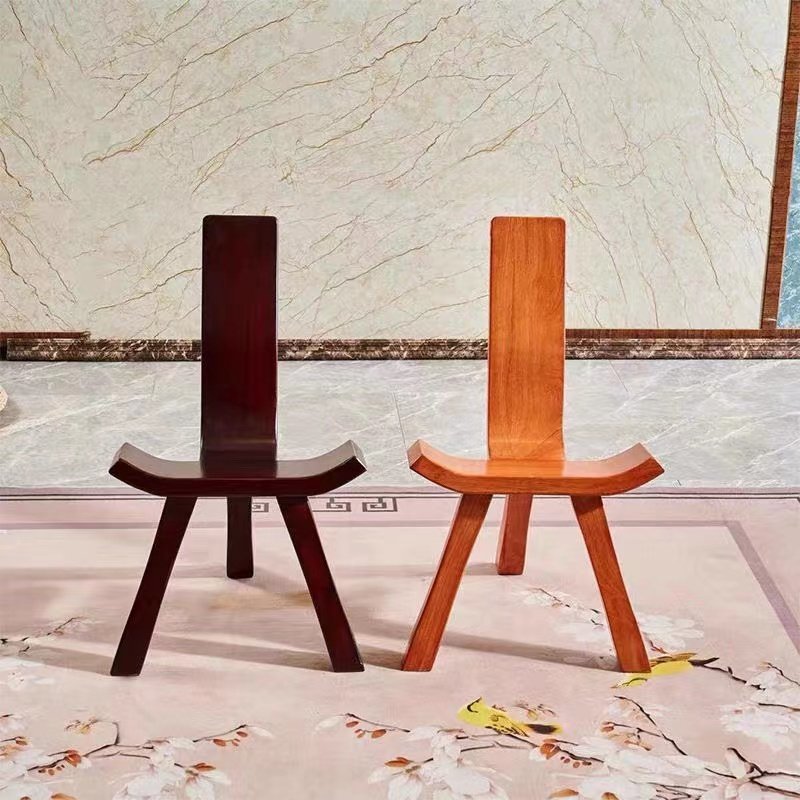 新红木家俱梨三脚凳全实木家用靠背椅客厅茶台矮凳孕妇凳,住宅家具,红木椅凳,淘宝优惠券,粉丝福利购,淘宝优惠卷