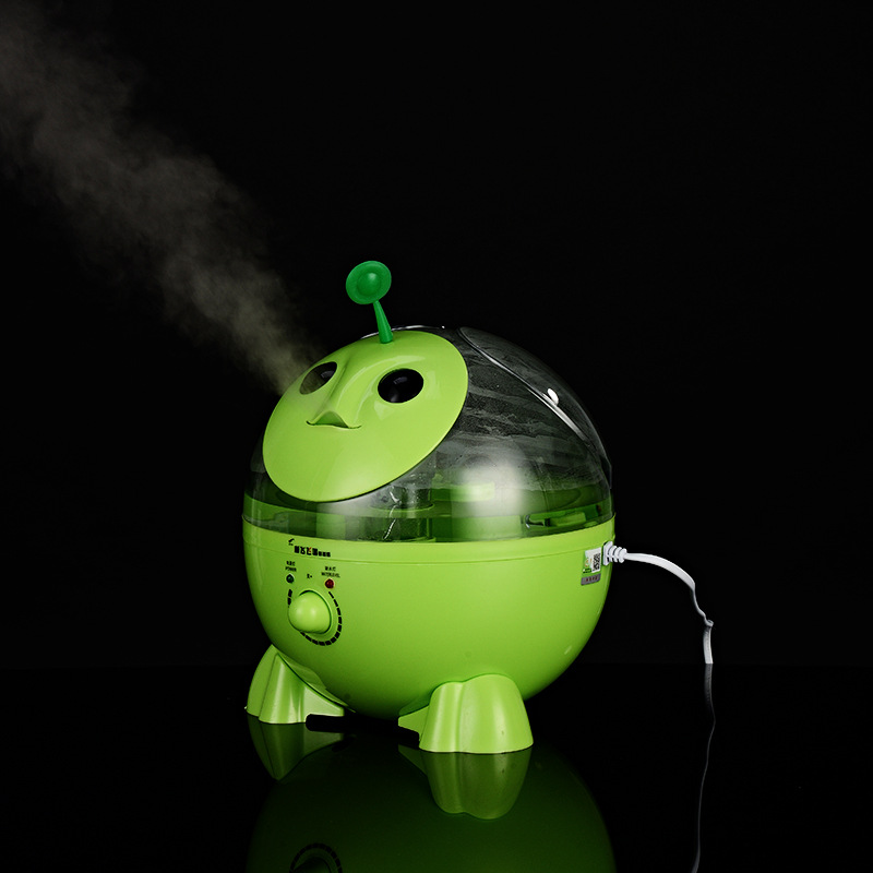 可爱卡通动物富贵猪家用超声波加湿器空气净化静音雾化香薰加湿器