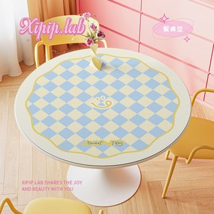 iil餐桌垫圆形桌面桌布茶几隔热防烫耐高温防油防水垫