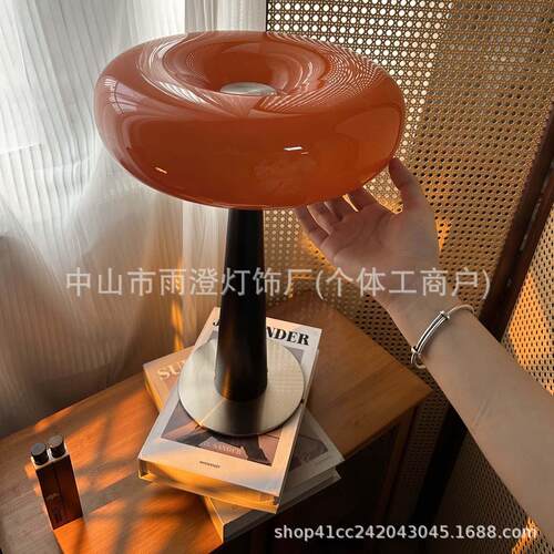 可奈台灯 ziilamp | 玻璃新款现代台灯床头灯工业风高级感氛围灯