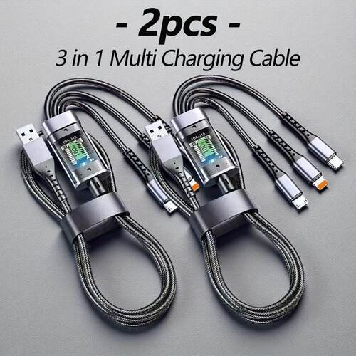 跨境Multi Function Charging Cable with Fast Charging Support