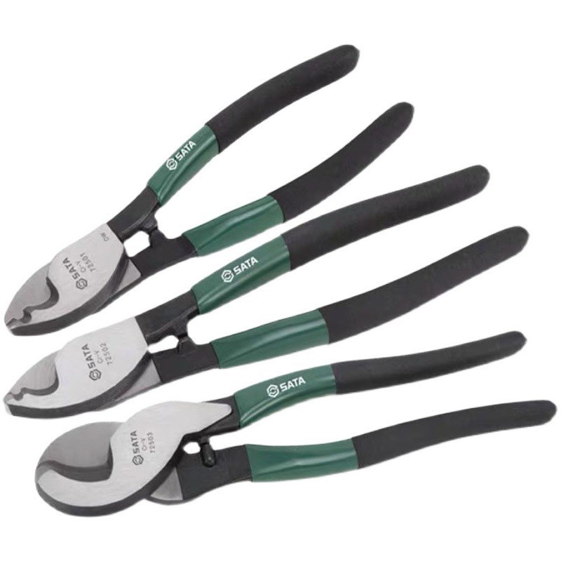 世达电缆切割钳线缆钳6寸8寸10寸断线钳剪切钳电工线缆钳