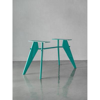 瑞士vitra EM Table餐桌脚书桌腿办公桌支架小户型家用餐台脚定作