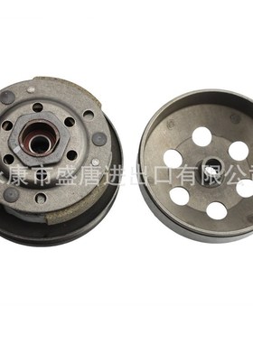 115mm 22T 总成后离合器驱动滑轮适配GY6 49cc 50cc 139QMB滑板车