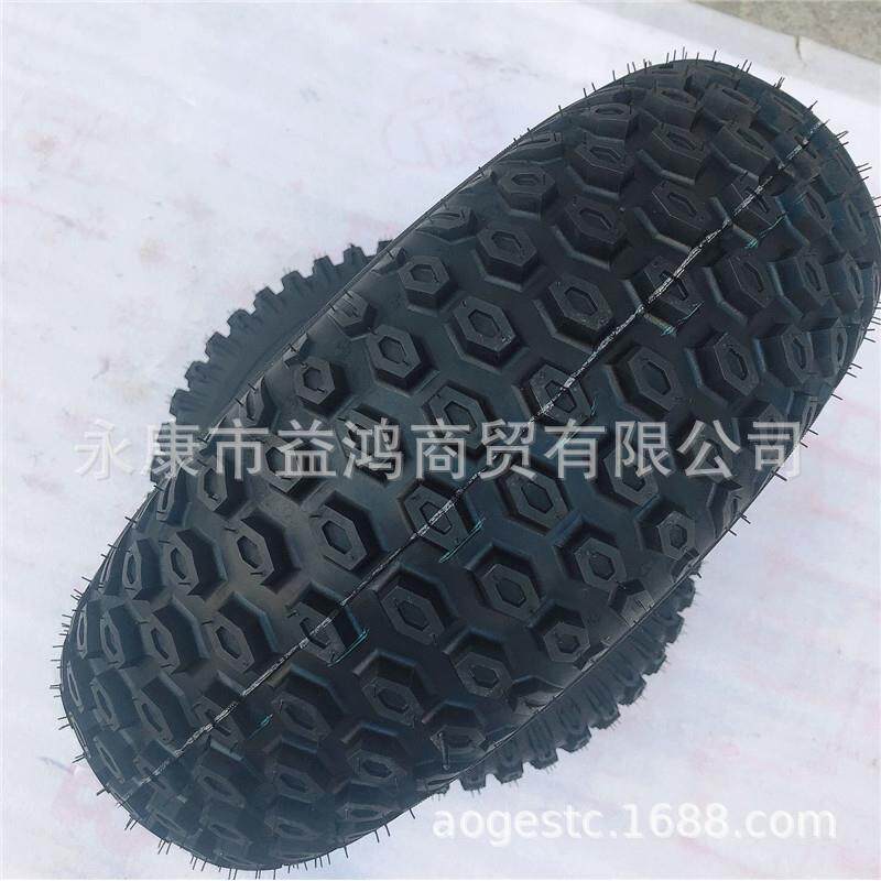 四轮大小牛沙滩摩托车配件改装建大19*7-8寸越野轮胎带轮毂总成