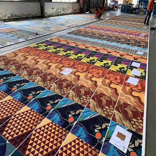 酒店宴会厅走廊满铺印花地毯涤纶公室贵宾室赌场地毯尼龙Carpet