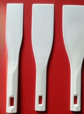 塑料抹刀白色混合油墨锡膏混合刀丝网印刷除胶清洗衣物印刷尼龙刮