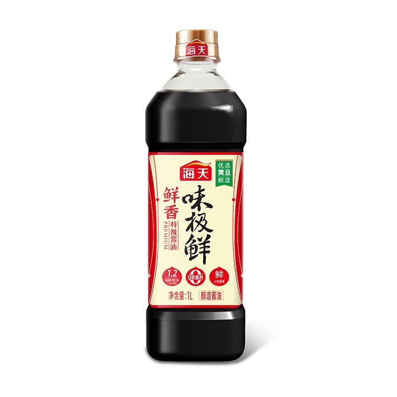 海天鲜香味极鲜1L特级生抽