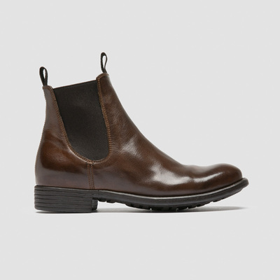 OFFICINE CREATIVE手工软牛皮松紧弹力踝靴切尔西靴Calixte 004