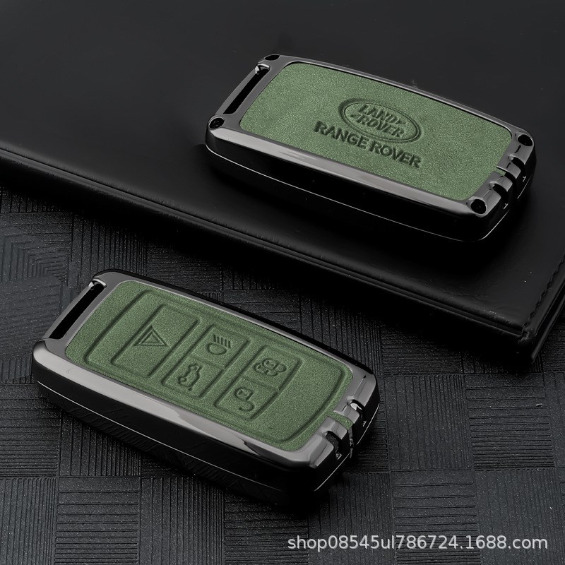 适用于路虎钥匙套揽胜揽运极光卫士发现运动版星脉神行4壳5皮扣包