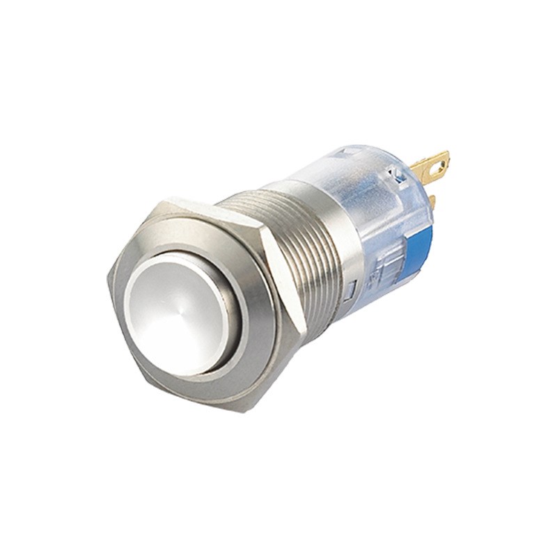 凯昆KACON 按钮开关防水按压式金属启动自复位自锁开关16/19/22mm