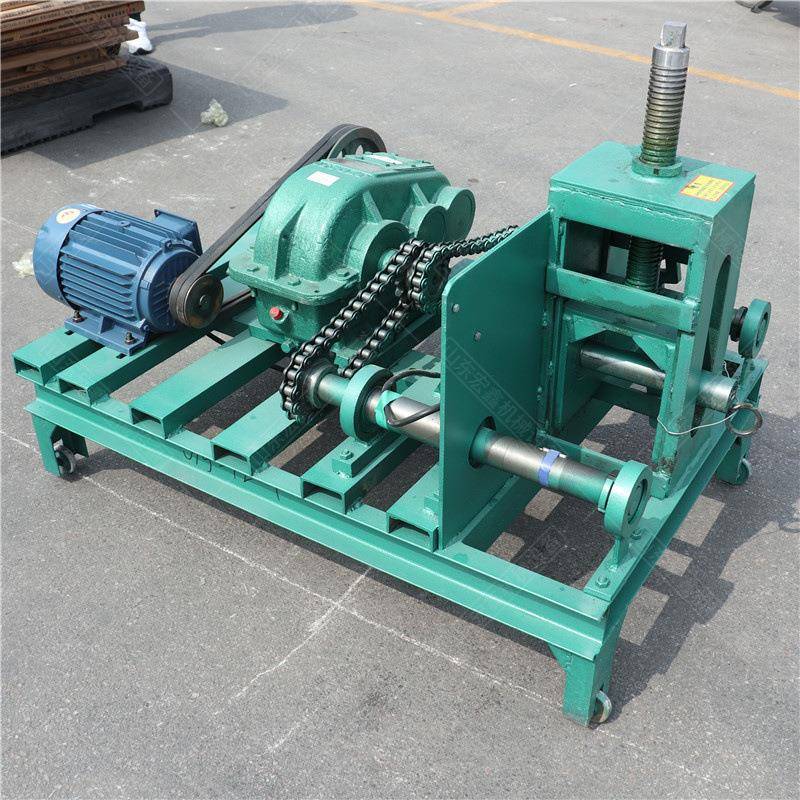 卧式多功能电动弯弧机 车棚蔬菜大棚不锈钢管子弯管机滚圆机