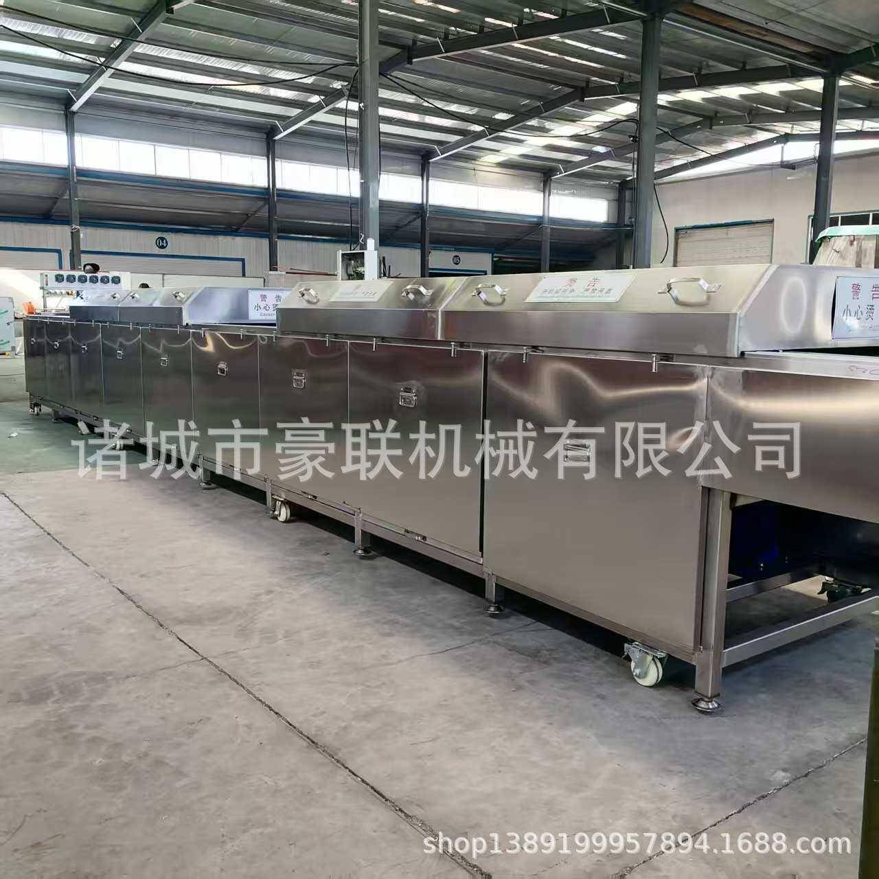 煎蛋机商用 连续式大型煎蛋机  食品厂煎荷包蛋设备 源头工厂