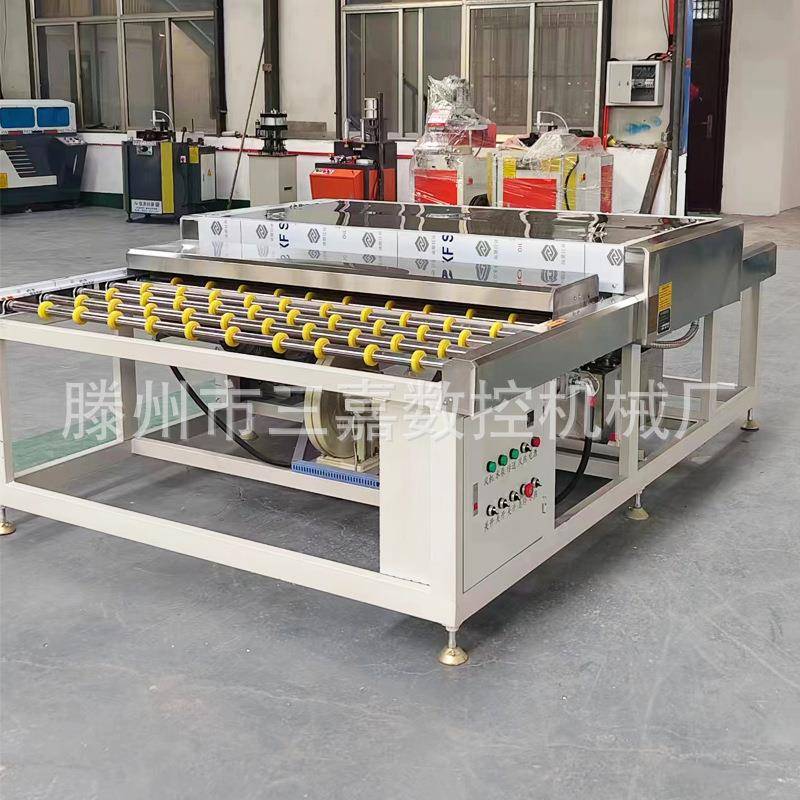 中空玻璃清洗机 高端卧式结构不锈钢玻璃清洗烘干机设备