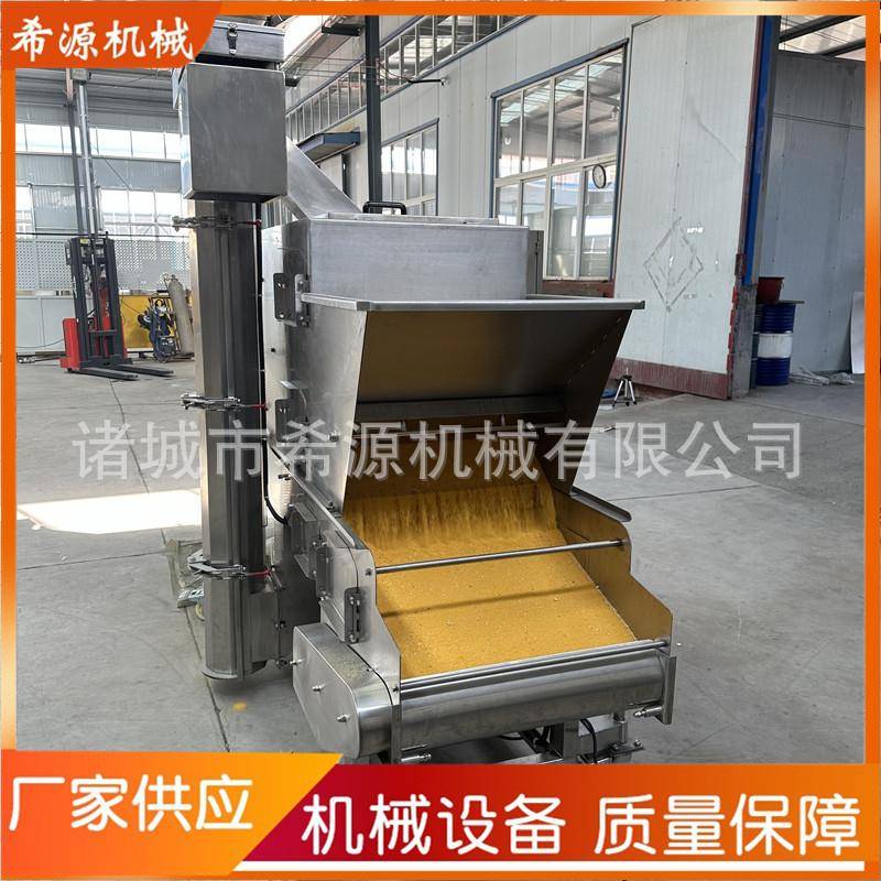 盐酥鸡块上粉机 鸡翅鸡腿肉上浆上糠机 茄盒藕夹上浆设备 效率高