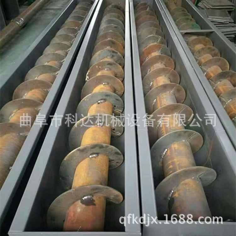 供应芝麻粒水平式螺旋给料机 干粉水泥蛟龙上料机 2019年新款
