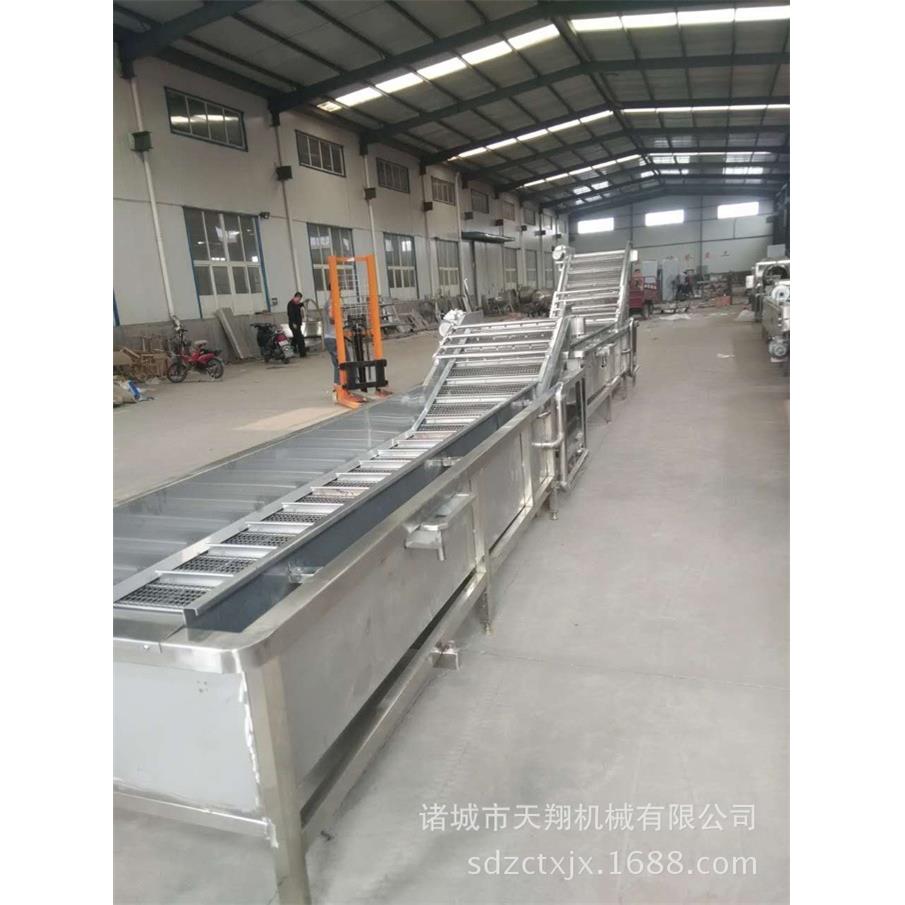 诸城机械有限公司 生产白菜气泡清洗机货真价实 信誉高