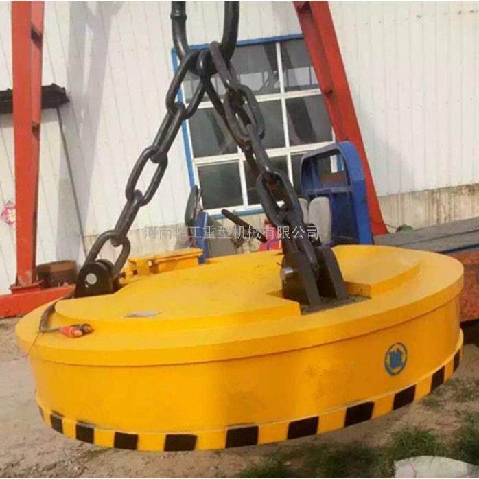 起重机废钢废铁用电磁吸盘结构长强吸力强劲耐用抓取起重配件