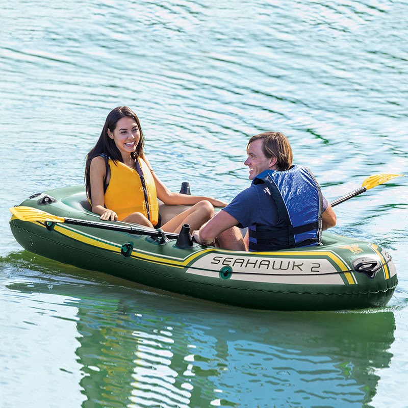 INTEX68347海鹰两人橡皮艇皮划艇充气船 钓鱼船 厂家批发现货