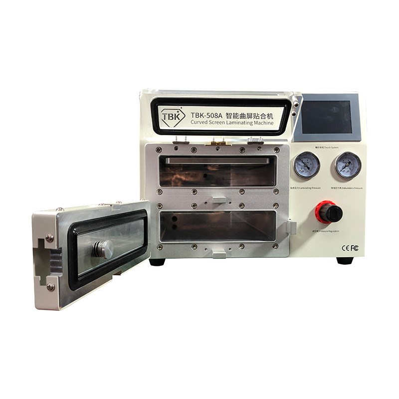 TBK508A曲屏贴合除泡一体机OCA真空压屏机手机爆屏分离修复设备