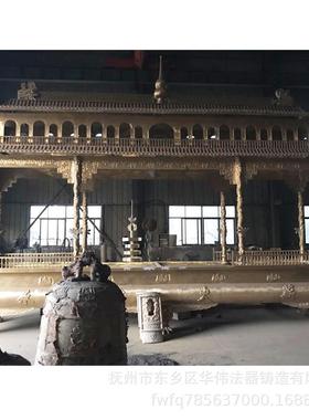 寺院而层八龙柱香炉、厂家直销八龙柱铸铜香炉、铸造仿古铜香炉