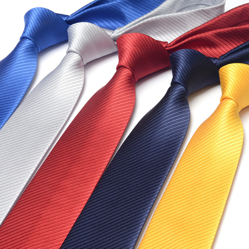 单色宽8cm 6cm商务正装纯色领带男士新郎结婚 黑蓝红色时尚职业潮