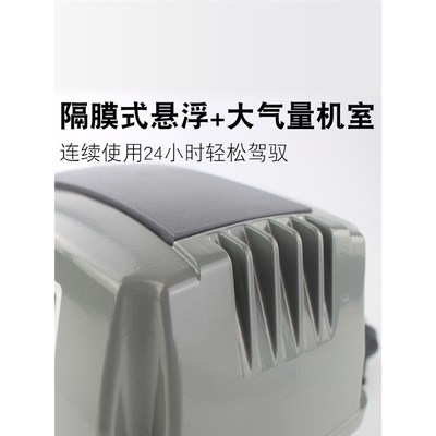 海利超静音氧气泵大功率大气量强力增氧泵鱼池商用家用养鱼打氧机