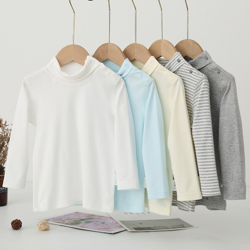 纯棉儿童打底衫高领秋衣男女童长袖T恤宝宝内穿秋冬保暖上衣睡衣,童装/婴儿装/亲子装,T恤,淘宝优惠券,粉丝福利购,淘宝优惠卷