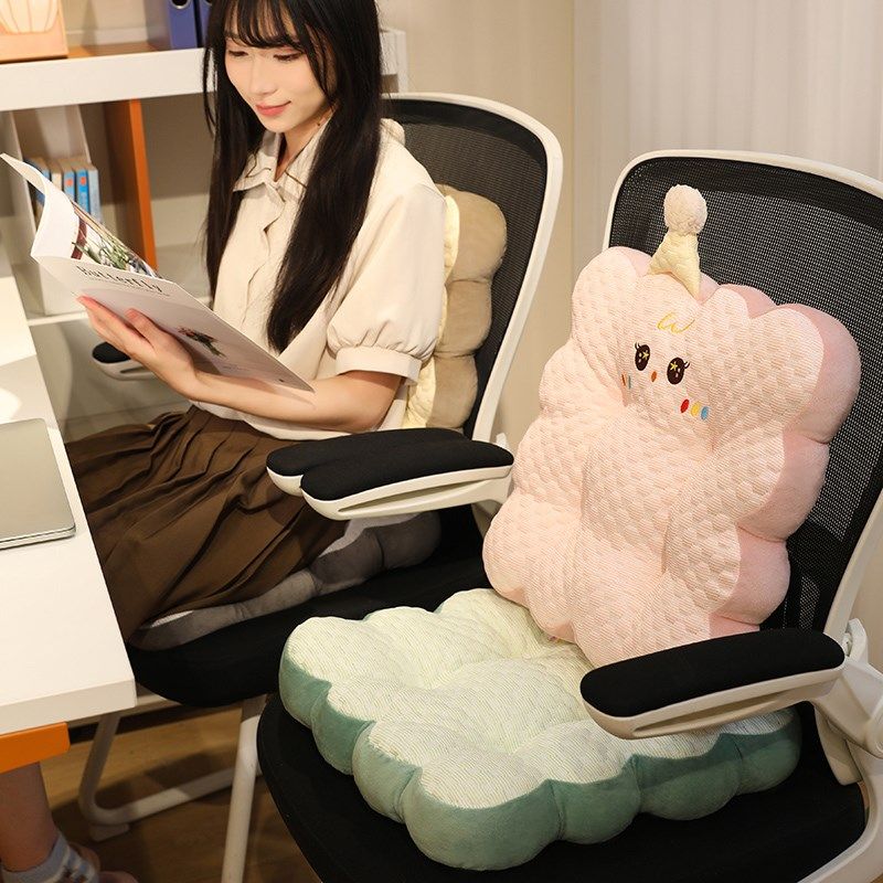 冰豆豆坐垫办公室椅子椅垫夏季久坐学生凳子座垫地上汽车屁股屁垫,居家布艺,椅垫,淘宝优惠券,粉丝福利购,淘宝优惠卷