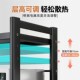 厨房加厚可伸缩置物架微波炉架子电饭锅架烤箱家用双层碳钢收纳架